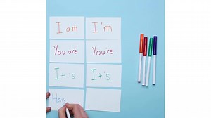 1.2K views · 25 reactions | Remember contractions? Not THOSE contractions...  But the ones you learnt at school! Help your little learners get contractions down pat with this fun activity. ✍️  Credit: @BuzzFeed Nifty | https://youtu.be/fbF9bePony8 #RabbitHolePlaycentre #ActivitiesForKids | Rabbit Hole Playcentre | Facebook