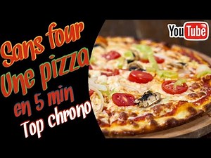 recette pizza maison sans four - ULTRA FACILE & RAPIDE !
