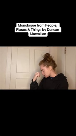 1.3K views | a monologue I’ve been working on from an absolutely brilliant play called “People, Places & Things” by Duncan Macmillan. Still a work in progress but yeah idk!! #monologue #peopleplacesandthings #peopleplacesthings #duncanmacmillan | zomato soup | Facebook