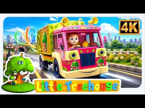 Wheels on the Garbage Truck + More Nursery Rhymes and Cartoon Videos