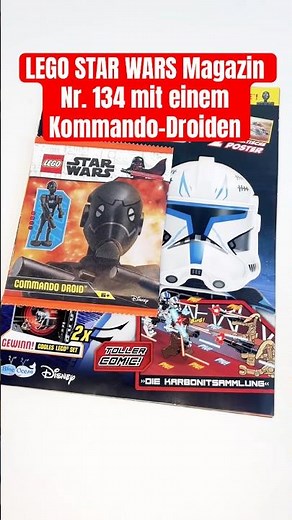LEGO STAR WARS Magazin Nr 134 mit einem Kommando-Droiden - lohnt es sich? #lego