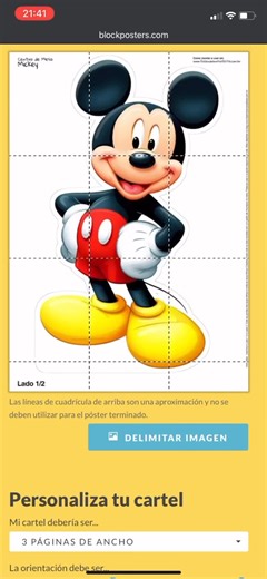 Segundo Video dé cómo hacer el molde para tú piñata desde el celular en Block poster 🥳🤩🪅 | Decoraciones Fami