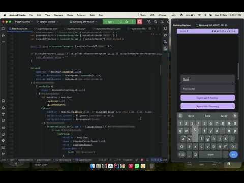 Android PassKey with CredentialManager
