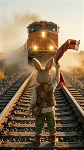 Railway Employee Leg Trapped- Finally Joey 🦘 Saved #shorts