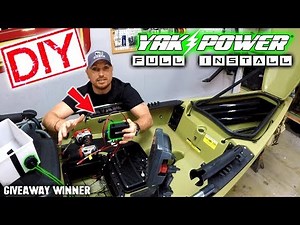 Yak Power Install | Kayak DIY | 2020 | Kayak LED Lights