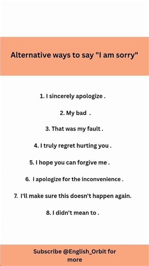 7 Simple Ways to Say “I’m Sorry” 🙏✨