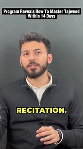 Master Quran Recitation in 14 Days 📖✨ Struggling with Tajweed or unsure where to start with Quran recitation? Our 14-Day Tajweed Academy is here! Tailored for any age and skill level, from beginners to advanced, learn to recite the Quran with precision, just as it was revealed But can I really master it in just 14 days? Absolutely! With just 20 minutes a day, our highly recorded videos guide you through each rule, ensuring progress regardless of your starting point. You will also join a communi