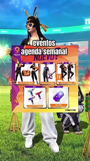 rápido eventos de la agendasemanal 🤭♥️#parati #FreeFire #agendasemanal #eventosdefreefire #agendasemanal