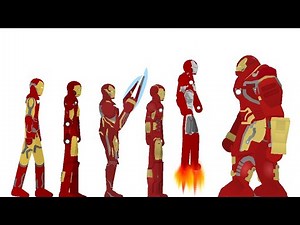 All Iron man suit up animation Marvel Studios' | Stick nodes