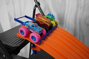 6 Lane Raceway Starter Set: Hot Wheels & Monster Truck Compatible - Etsy