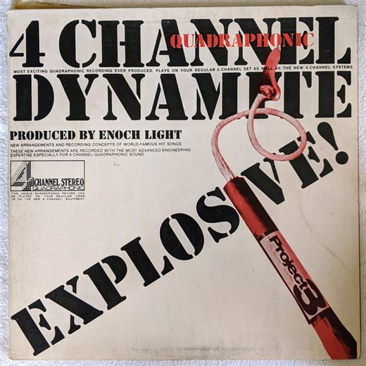 Enoch Light - 4 Channel (Quadraphonic) Dynamite Explosive!