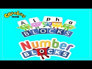 Alphablocks and Numberblocks intro Backwards , Theme SONGs