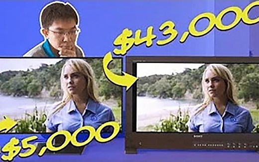 【4K中字】苹果 Pro Display XDR 显示器专业测评 对比索尼专业监视器 HX310 （HDTVtest）