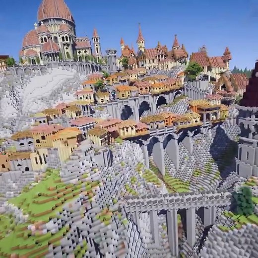 I wonder how long this took... 🤔 #fyp #craft #minecraft #featuremeeee #foryoupage #timepass #mine #big #mc #fypシ #time #foryou Built by: ElysiumFire