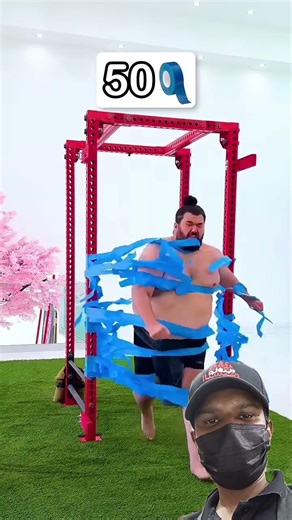 Tape vs Sumo Wrestler