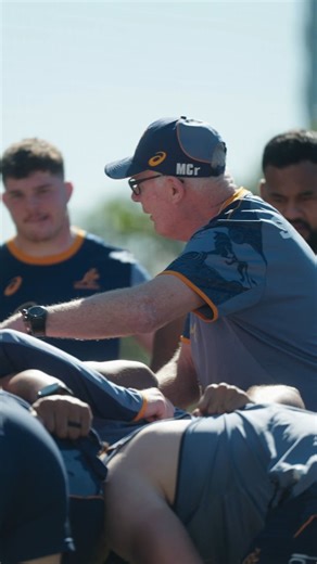 🗣️ Setting up the week with Mike Cron. #Wallabies #LionsTour2025 | Wallabies