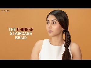 Chinese Staircase Braid Hairstyle For Medium To Long Hair | Hairstyles With Heli Vyas