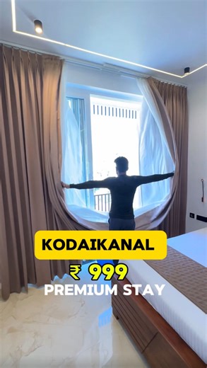 neethi__vlog on Instagram: "₹ 999 stay 🌿 @plum_leaves_kodai Luxury 5BHK Group Stay 🌿 Escape into nature and celebrate your moments in style at Plum Leaves Villa ✨ 🏡 5BHK Private Villa Stay 👨‍👩‍👧‍👦 Group Stay – 10 Pax @ ₹999/- per person ✔️ Includes Breakfast & Campfire 🔥 🛏️ Couple / Room Stay • Weekdays: ₹1500/- per 2 pax • Weekends: ₹2000/- per 2 pax ✔️ Includes Breakfast & Common Campfire 🌄 Experiences We Organize 🥾 Trekking Adventures 🚙 Jeep Safari 🌌 Night Safari 💖 Special Celeb