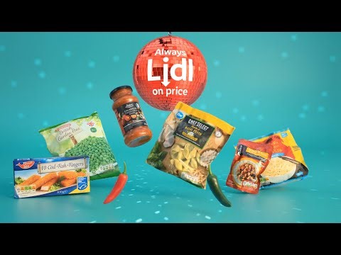 Dancing food!! - 'Saving Can Feel Awesome' Lidl commercial