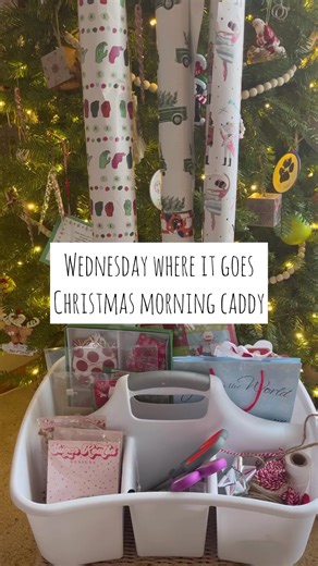 303K views · 1.5K reactions | Wednesday where it goes: the Christmas morning caddyYou are done with the wrapping, it’s time to convert the wrapping caddy to the Christmas morning caddy. Take out the wrapping gear-keep the scissors and tag bags (to put them back in). Then add screwdrivers, and all the sizes batteries. Toss in some trash bags, too!#wednesdaywhereitgoes #haveyourselfanorganizedchristmas #stayathomezookeeper | Stay At Home Zoo Keeper | Facebook