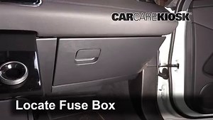 Interior Fuse Box Location: 2020 Land Rover Range Rover Evoque SE 2.0L 4 Cyl. Turbo
