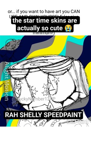 Star-Time Shelly! Ꮚ⁠˘⁠ ⁠ ꈊ⁠ ⁠˘⁠ ⁠ Ꮚ #art #getoutofmywalls #dandysworld #shelly #digitalart #artist