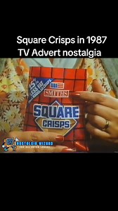 Square Crisps in 1987 TV Advert nostalgia #squarecrisps #walkers #smiths #tv #advert #nostalgia #80s #childhood #snacks #retro #vintage #crisps | Nostalgia Wizard