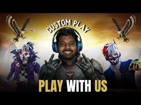 🔥 FREE FIRE LIVE CUSTOM ROOM 🔴 | JOIN NOW & PLAY WITH ME | GIVEAWAY 🎁