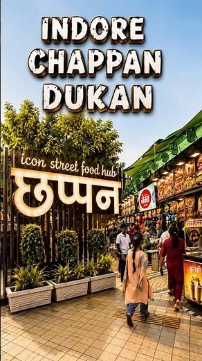 We Tried Indore's Most Famous Street Food 🤤 | Chappan 56 Dukan #shorts #foodie #indore