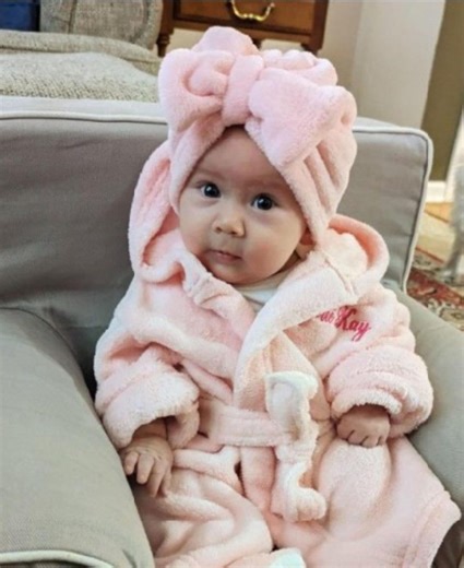 Infant Spa Set-new Baby Gift, Custom Baby Gift, Personalized Baby Robe, New Baby Girl Gift, Custom Robe, Baby Shower Gift, Newborn Bathrobe - Etsy