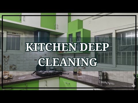 KITCHEN DEEP CLEAN & ORGANIZE | Step-by-Step Cleaning Routine