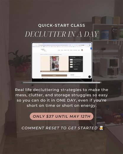  Real solutions for real life! These simple, powerful decluttering methods will have your kitchen tidy by tonight—even if you're low on time or energy. | Simplify, Organize & Thrive | Facebook