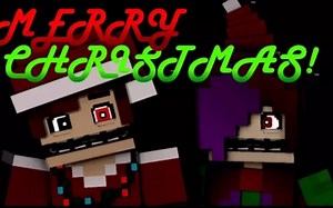 【Qc animations】Merry FNAF Christmas|FNAF Minecraft