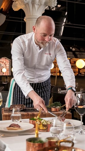 Chef Alex shares his secrets behind cooking the kale from our Goose Menu 🍽 Treat yourself to the Best of Goose set menu, or pre-order a whole goose for the table. #germangymnasium⁠ ⁠ 📌 1 King's Blvd, London N1C 4BU | German Gymnasium