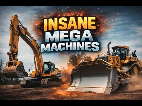 25 Powerful Construction Machines You Must See in Action