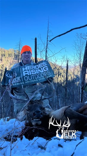 Arizona Elk Society on Instagram: "🇺🇸🦌 Honoring Our Veterans & Their Success 🦌🇺🇸 . We’re proud to celebrate these incredible moments made possible through Heroes Rising Outdoors: 👏 Lewis E. — Cow Elk, Unit 3B 👏 Christopher O. — Bull Elk, Unit 27 👏 Michael F. — Spike Bull Elk, Unit 5A 👏 Kenneth D. — Cow Elk (Muzzleloader), Unit 1 . Congratulations to each of these veterans on their successful hunts and unforgettable experiences. These moments wouldn’t be possible without the dedication 