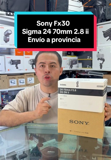 Sony Fx30 Sigma 24 70mm 2.8 ii y todo un kit completo Envío a provincia. Gracias por preferir Photomania #sony #camara #video #longervideos #filmmaker