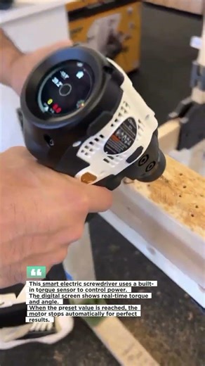 Perfect Torque Screws Every Time with Smart Electric Screwdriver #Tools #DIY #Shorts