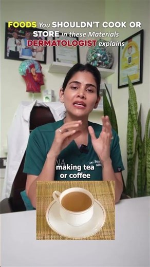 Foods you shouldn’t cook or store in these materials 🍳♨️