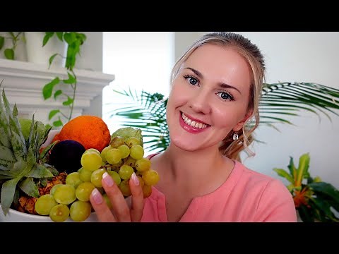 Relaxing ASMR with Tropical Fruit and Gentle Breeze