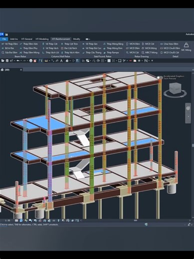 Vẽ thép Cột bao lẹ 😃 #ht_structural #revit #Rebar