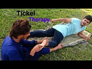 Tickle Therapy Massage for Stress Relief | ASMR Relaxation