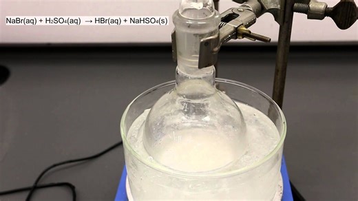 Synthesis of a Bromoalkane (n-Bromopropane)