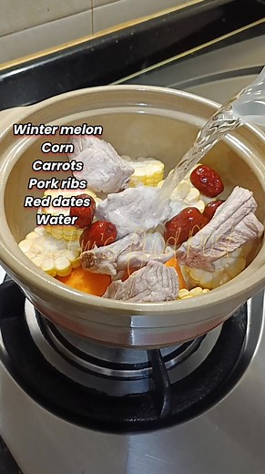 Winter melon corn soup #fblifestyle #ememsfoodpost #soup #singapore | Em Em's Food Post