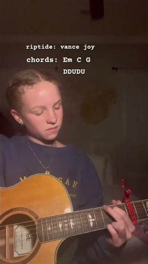 Riptide Guitar Tutorial 🌊 (my version)