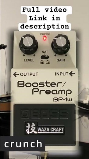 Boss BP-1w, is a sleeper pedal which has perfect tones! #boss #pbod #rhcp