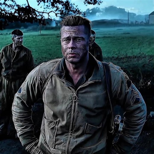 " This is my home ..... " || Fury || Brad Pitt - Edit || I luv u (slowed) #Fury #BradPitt #shorts