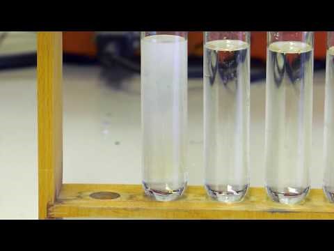HALOGENURE IONS PRECIPITATED WITH AgNO3