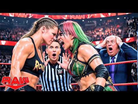 Ronda Rousey vs Asuka • Monday Night Raw • April 2, 2026 🥋 #rondarousey #asuka