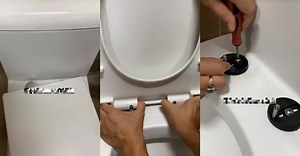 Tak Perlu Tukar Baharu, Ini Cara Ketatkan Penutup Mangkuk Tandas Kat Rumah